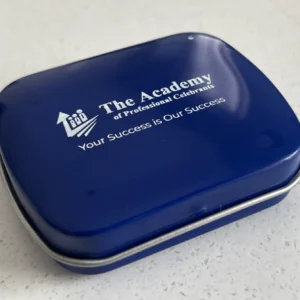 APC Branded Hinged Tin of Mints