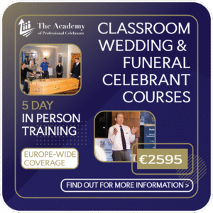 Classroom Wedding & Funeral Celebrant Courses Europe